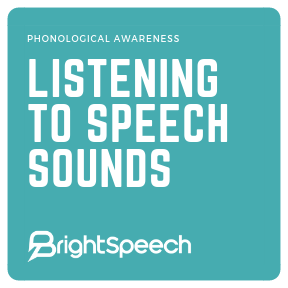 Listening to Speech Sounds