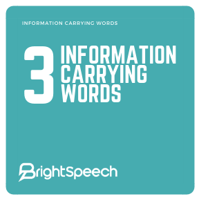 Understanding Spoken Language -Three Information Carrying Words - Getting Ready for school (Activity 1)