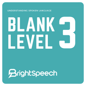 Understanding Spoken Language - Blank level 3 - Story (Activity 1)