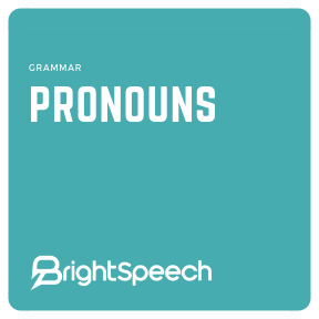 Grammar - Pronouns - 